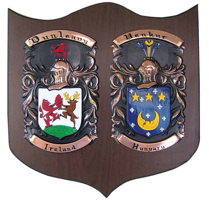 Hand Painted Copper Wall Plaques