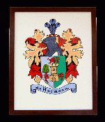 Hand-Painted Coat-of-Arms